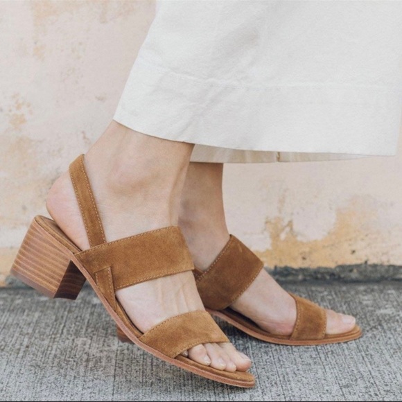 Soludos Farah Midheel - Walnut - Picture 1 of 5